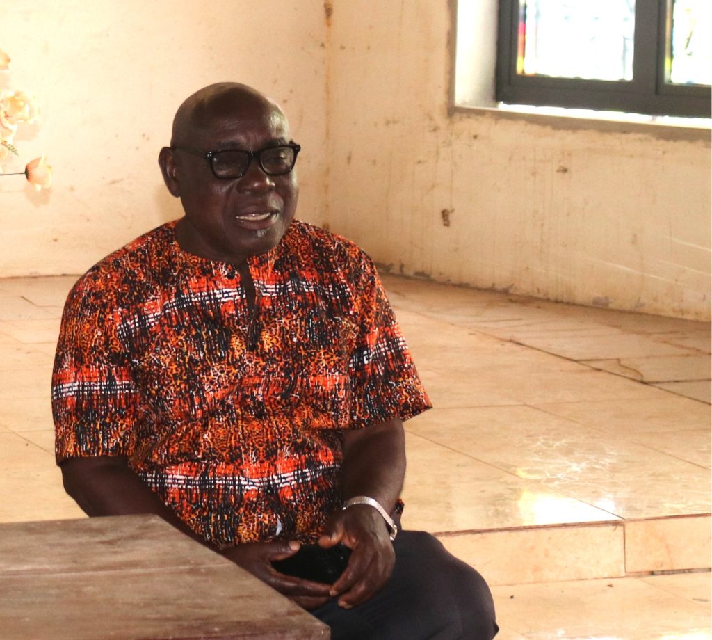 Supervisor of HDMCIK Ebenezer Kwabla Sackey